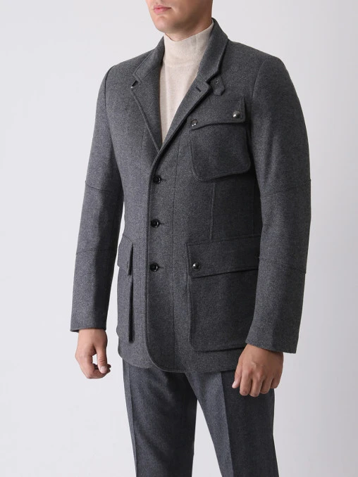 Пиджак из шерсти и кашемира BELSTAFF