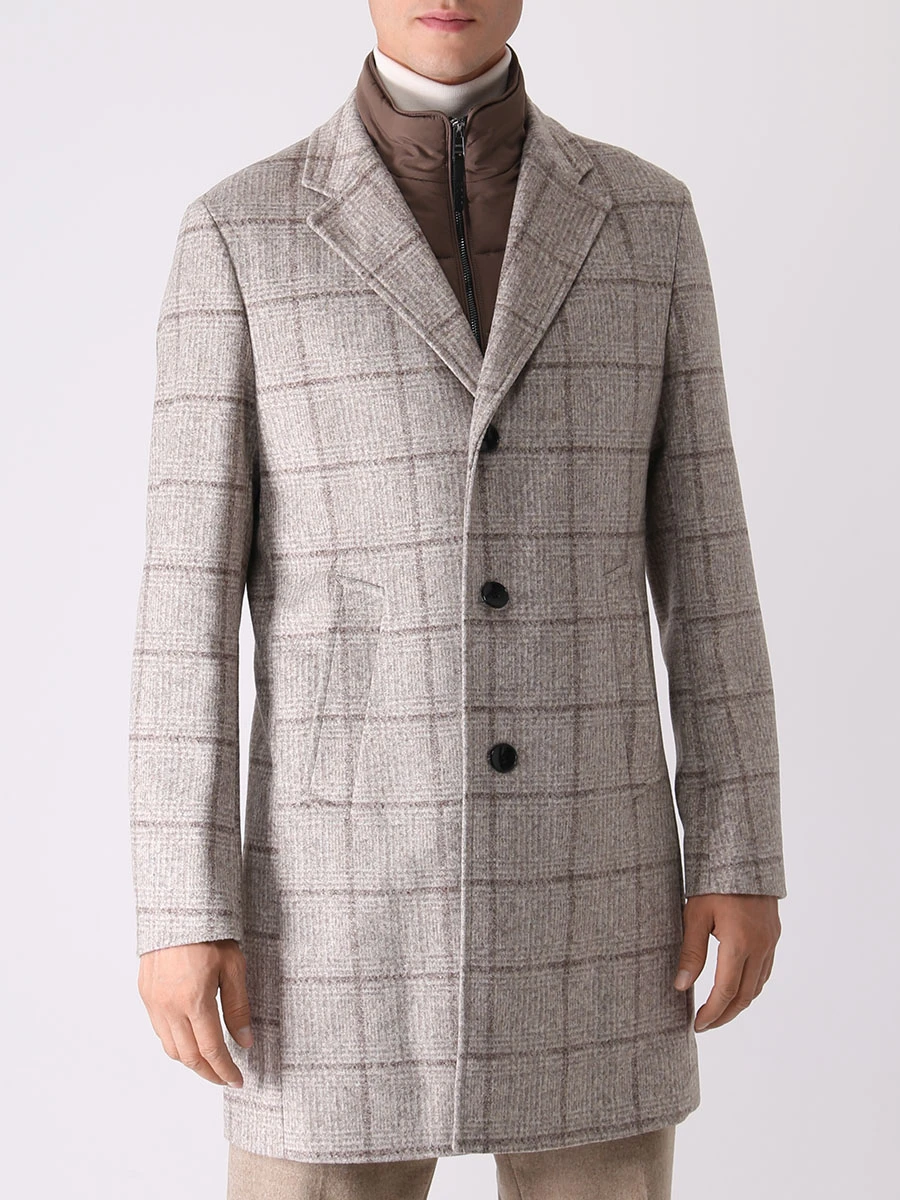 Пальто в клетку