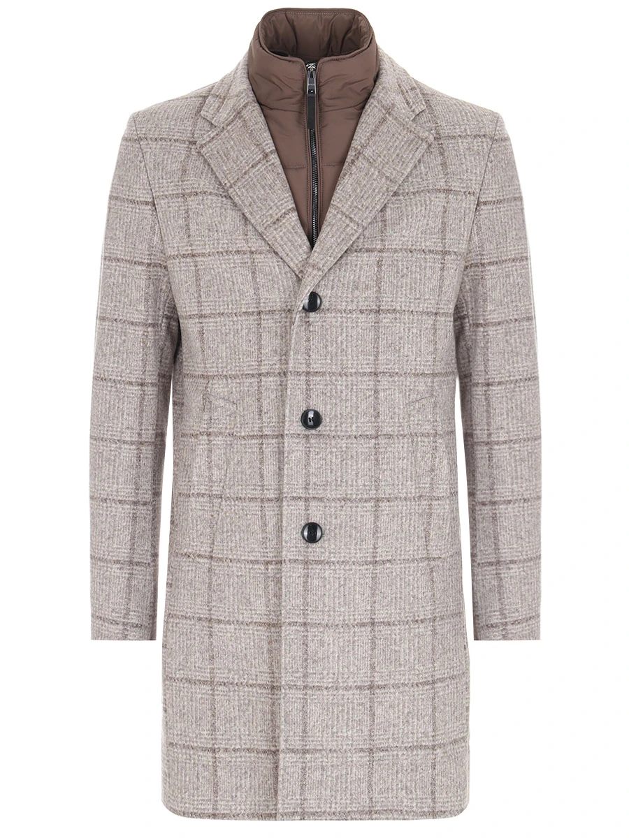 Пальто в клетку