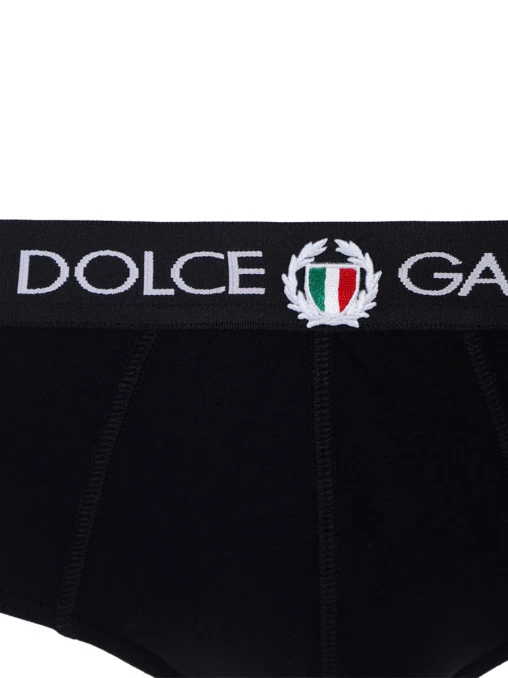 Трусы-слипы хлопковые DOLCE & GABBANA
