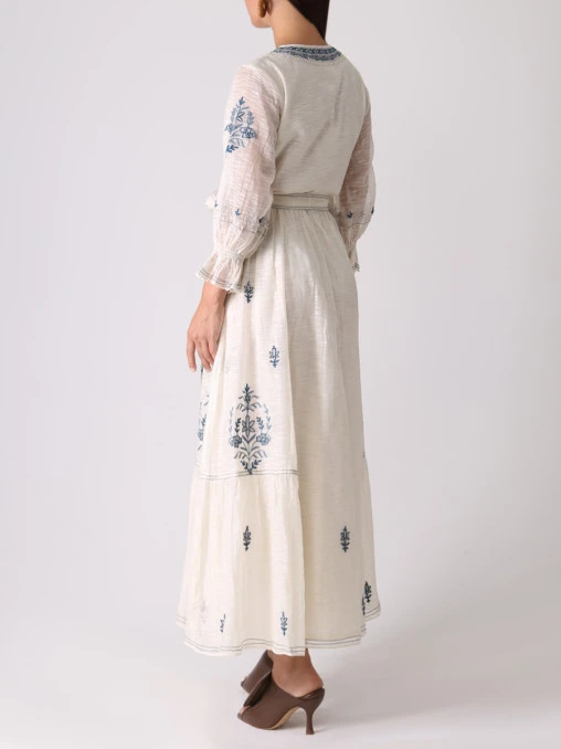 Платье хлопковое с вышивкой ANITA DONGRE