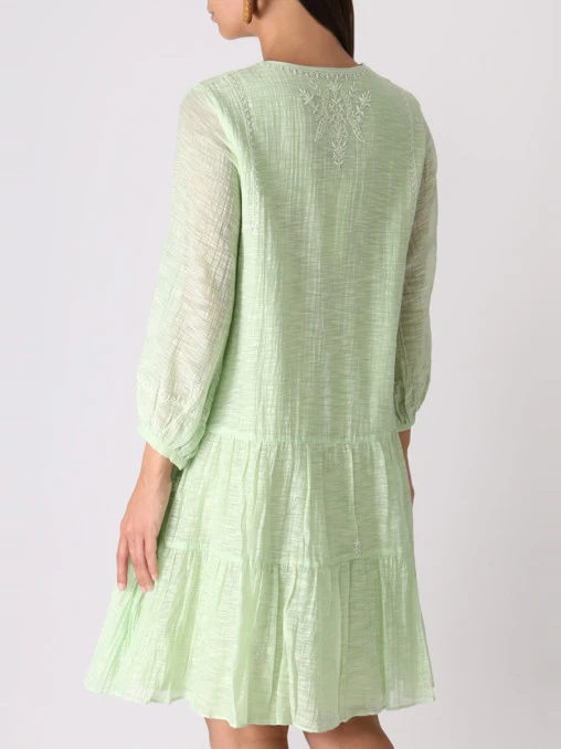 Платье хлопковое с вышивкой ANITA DONGRE