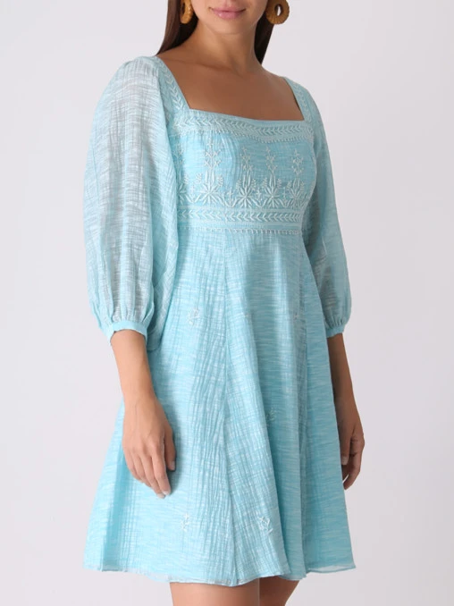 Платье хлопковое с вышивкой ANITA DONGRE