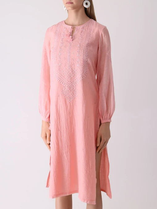 Платье хлопковое с вышивкой ANITA DONGRE