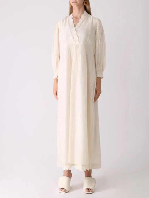 Платье хлопковое с вышивкой ANITA DONGRE