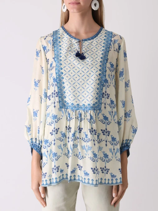 Блуза с принтом ANITA DONGRE