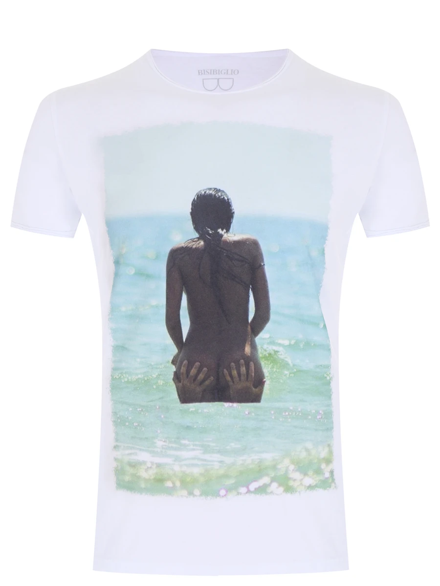 Футболка хлопковая с принтом