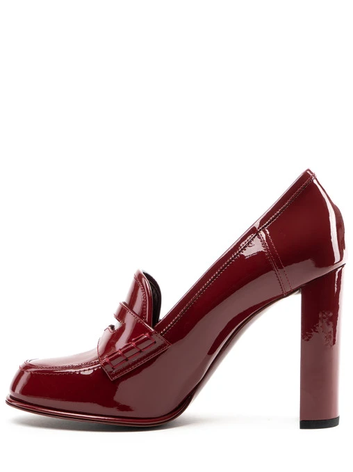Туфли лаковые SAINT LAURENT