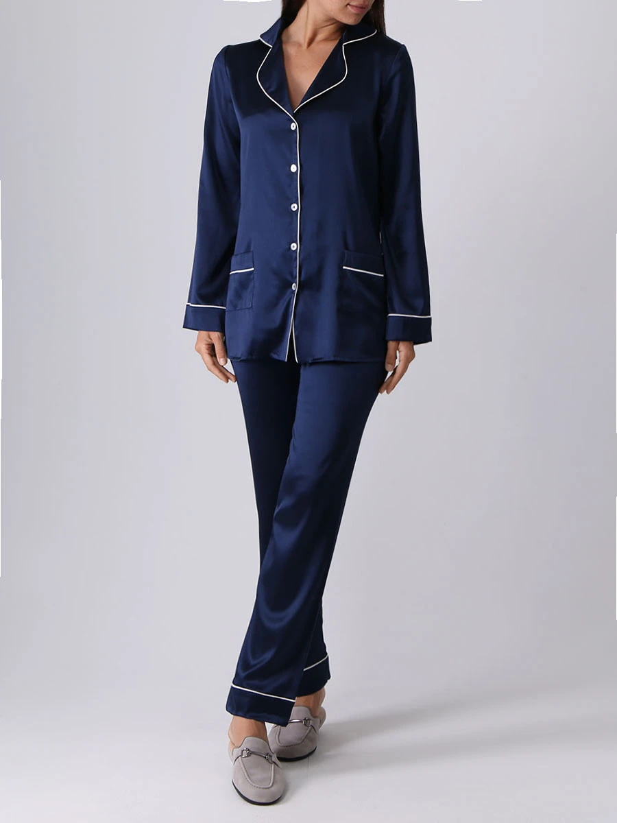 Пижама шелковая