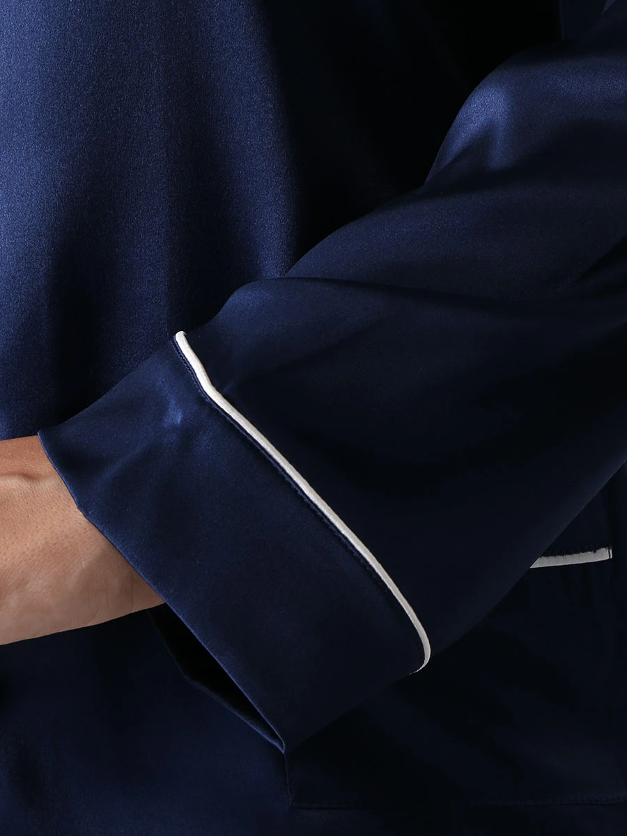 Пижама шелковая