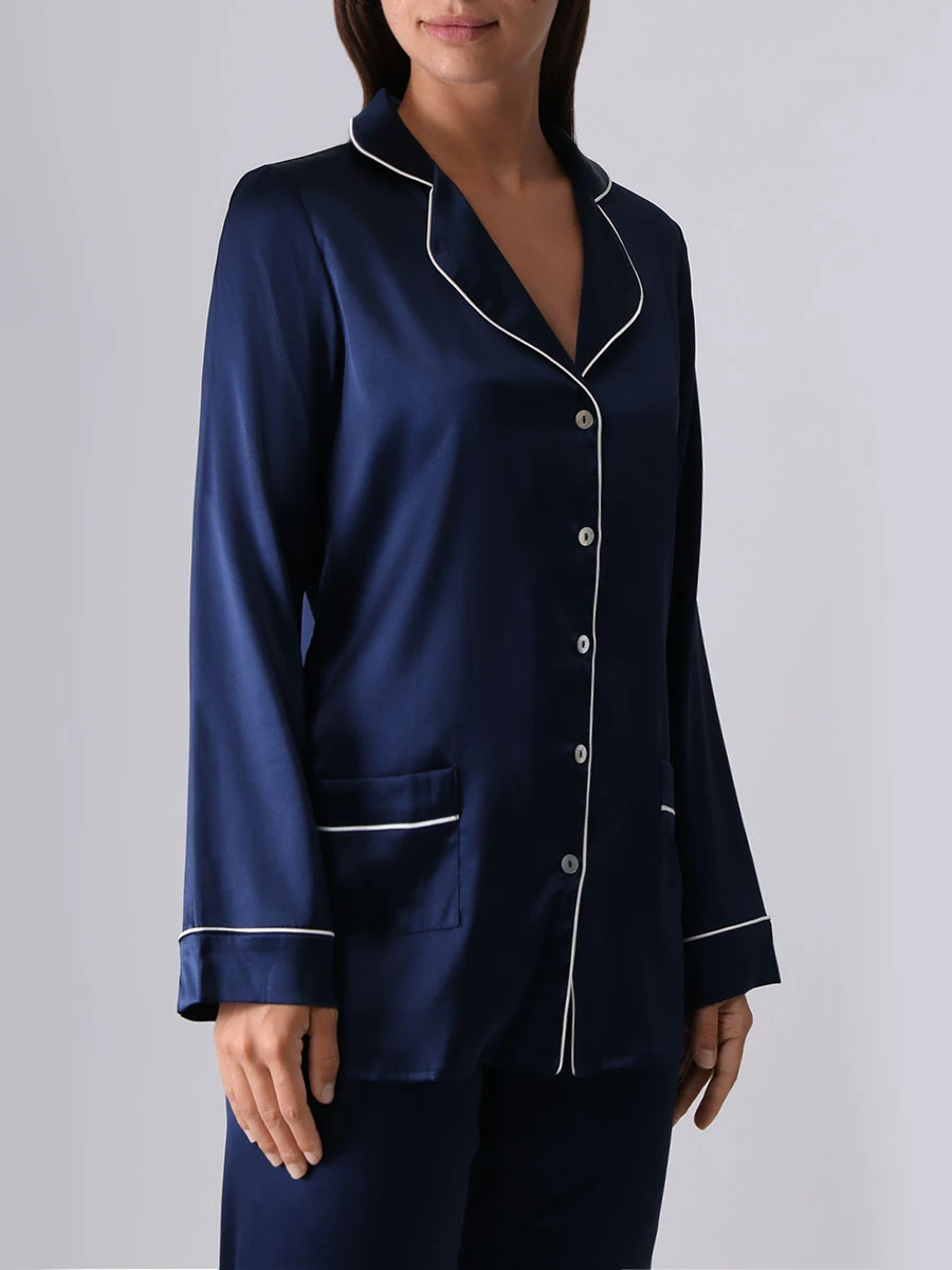 Пижама шелковая