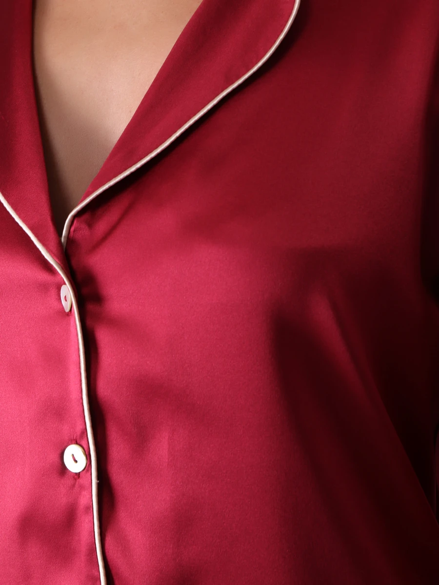 Пижама шелковая