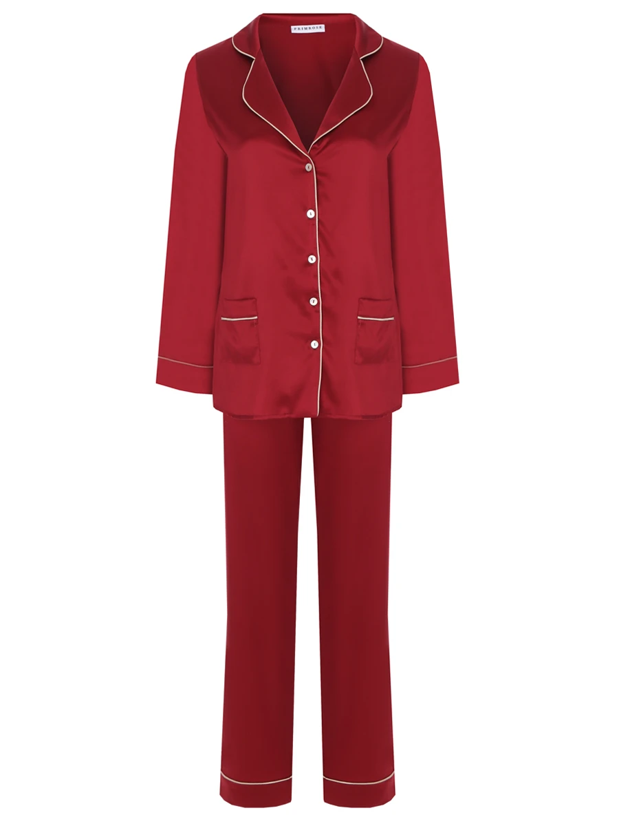 Пижама шелковая