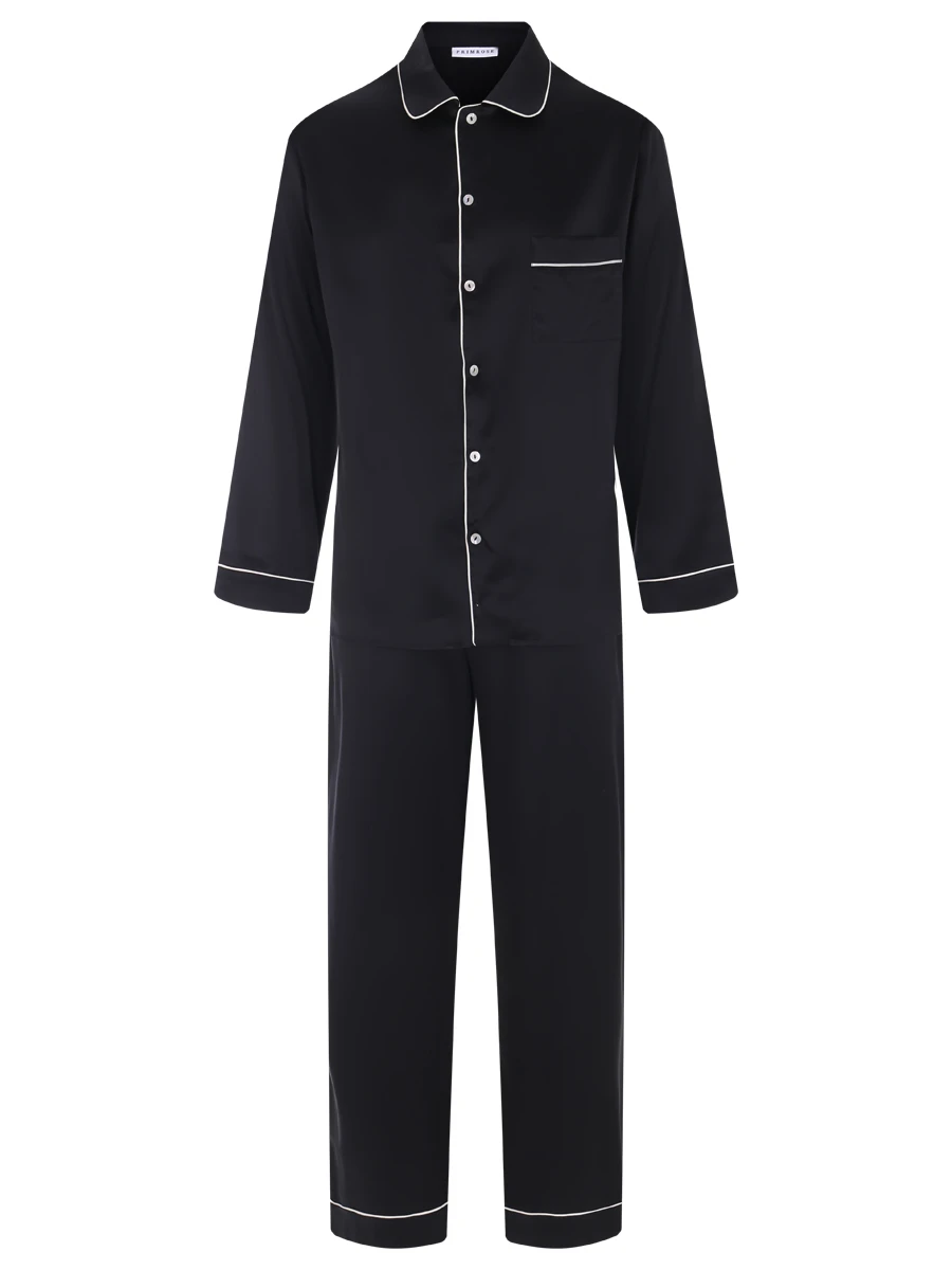 Пижама шелковая