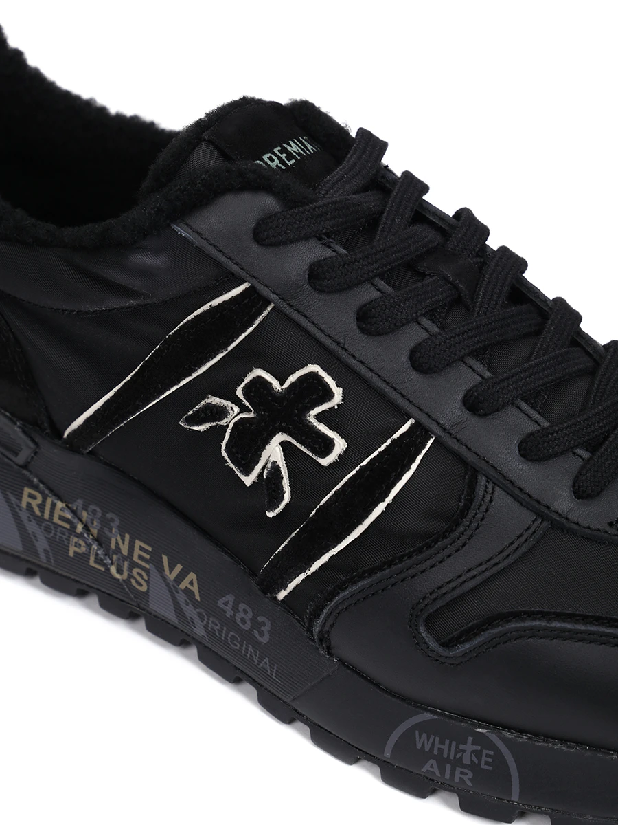 Кроссовки комбинированные на меху Lander