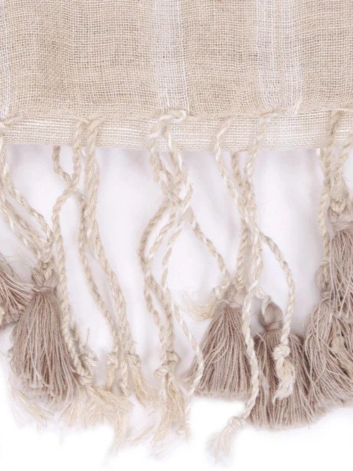 Платок льняной в клетку LINEN AND LINENS