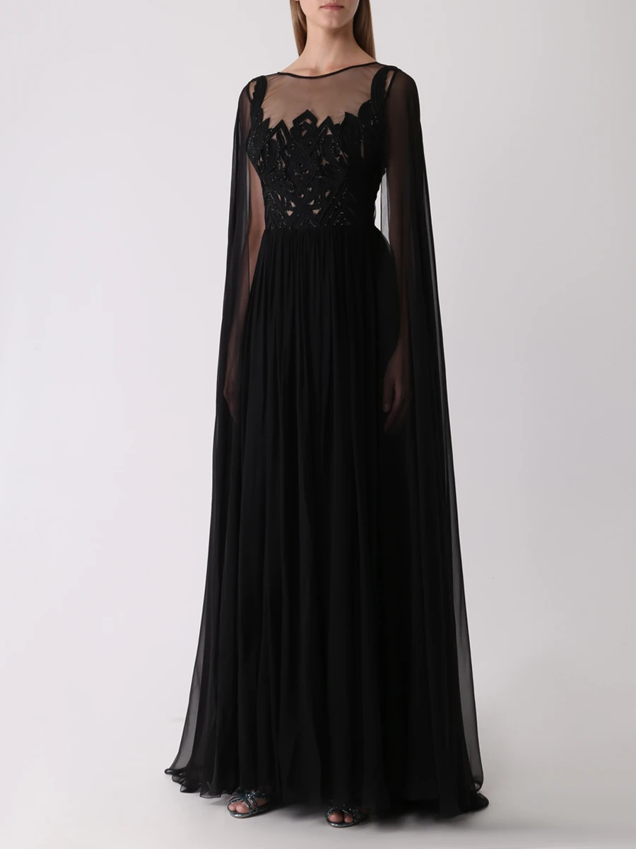 Платье шелковое