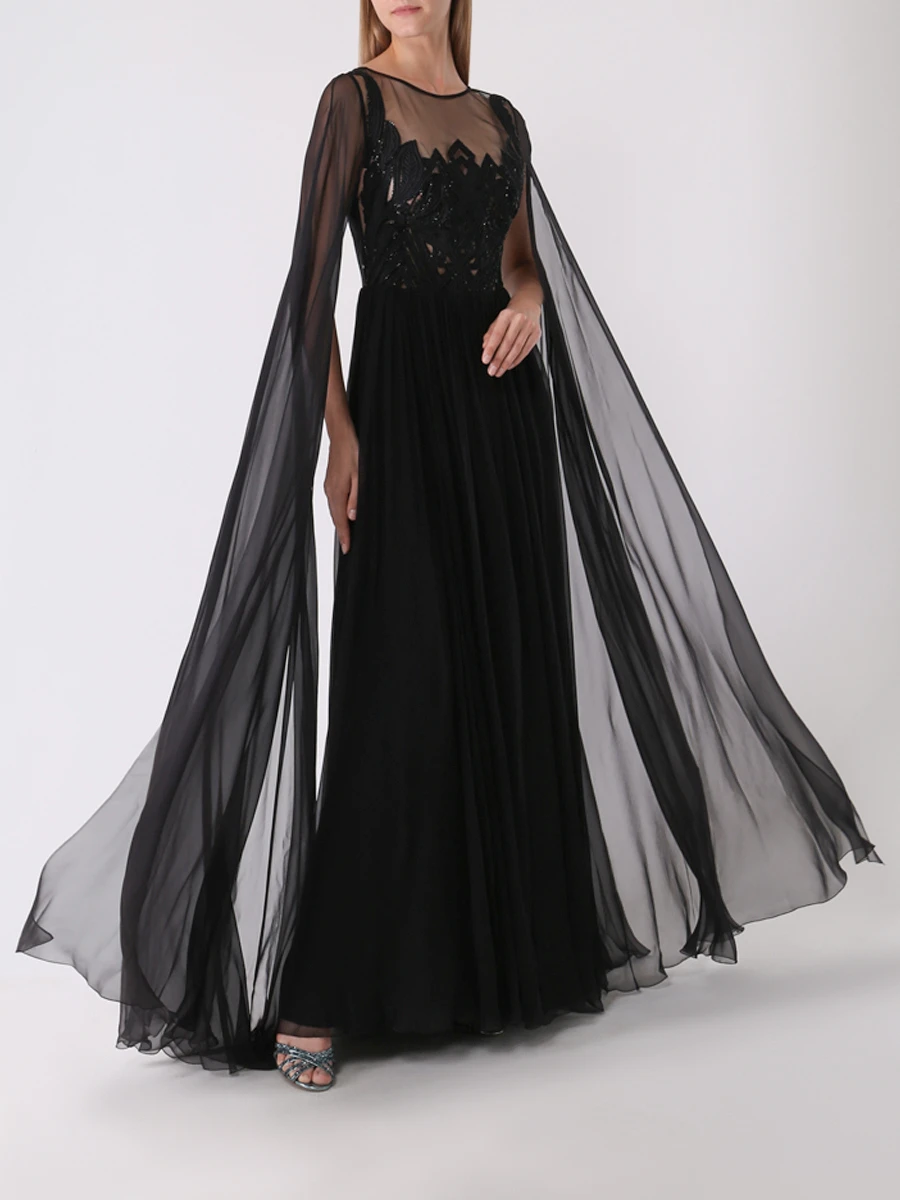 Платье шелковое