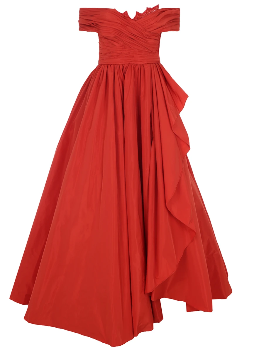 Платье из тафты