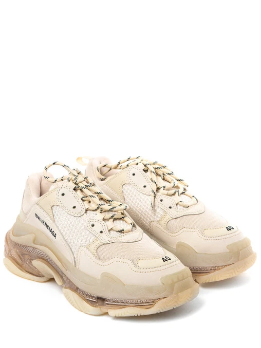Кроссовки комбинированные Triple S BALENCIAGA