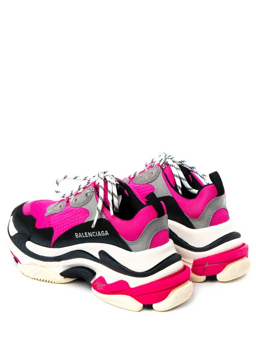 Кроссовки комбинированные Triple S BALENCIAGA