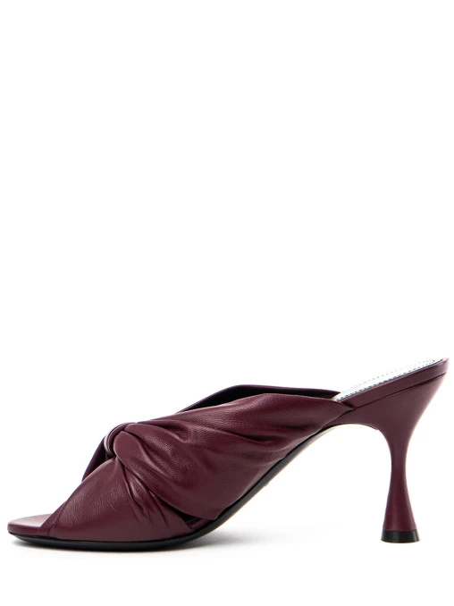 Мюли Drapy кожаные BALENCIAGA
