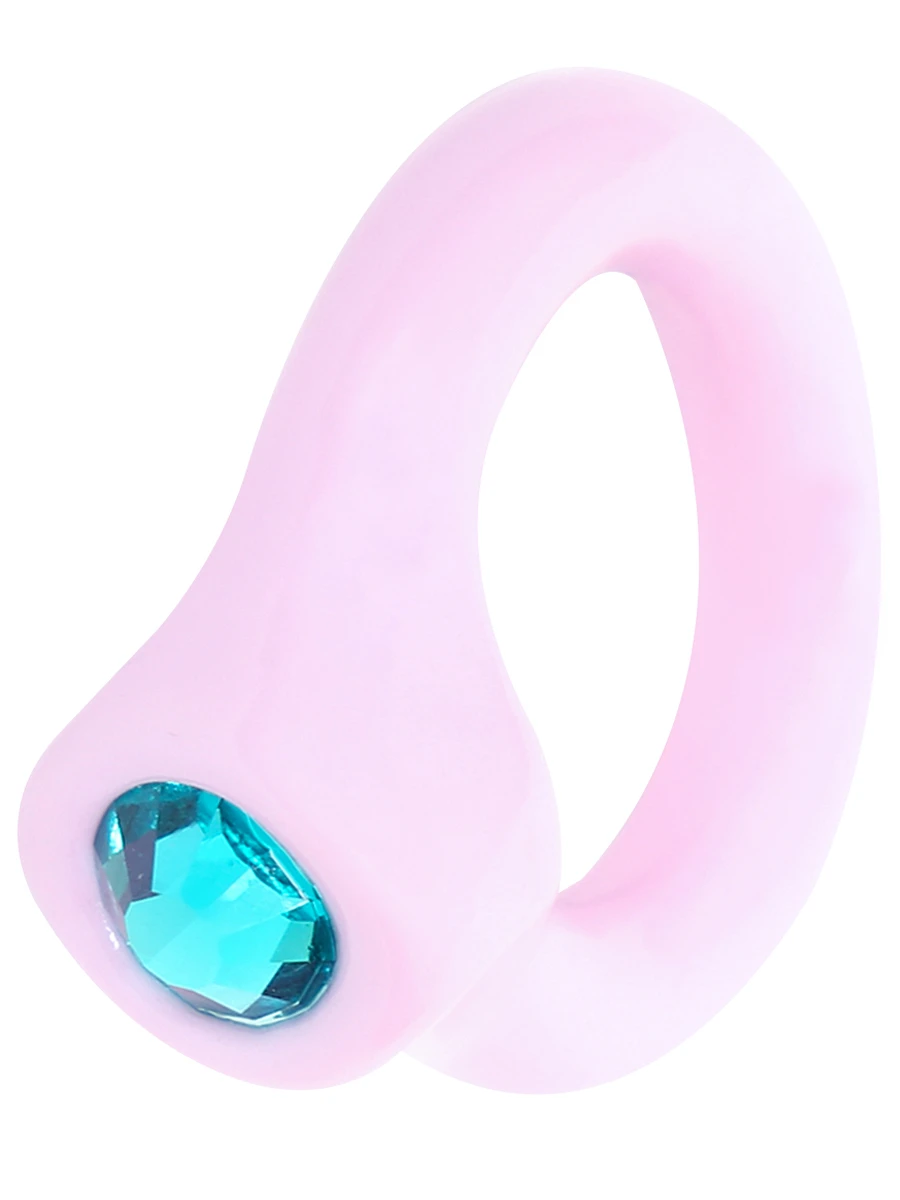Кольцо с кристаллом