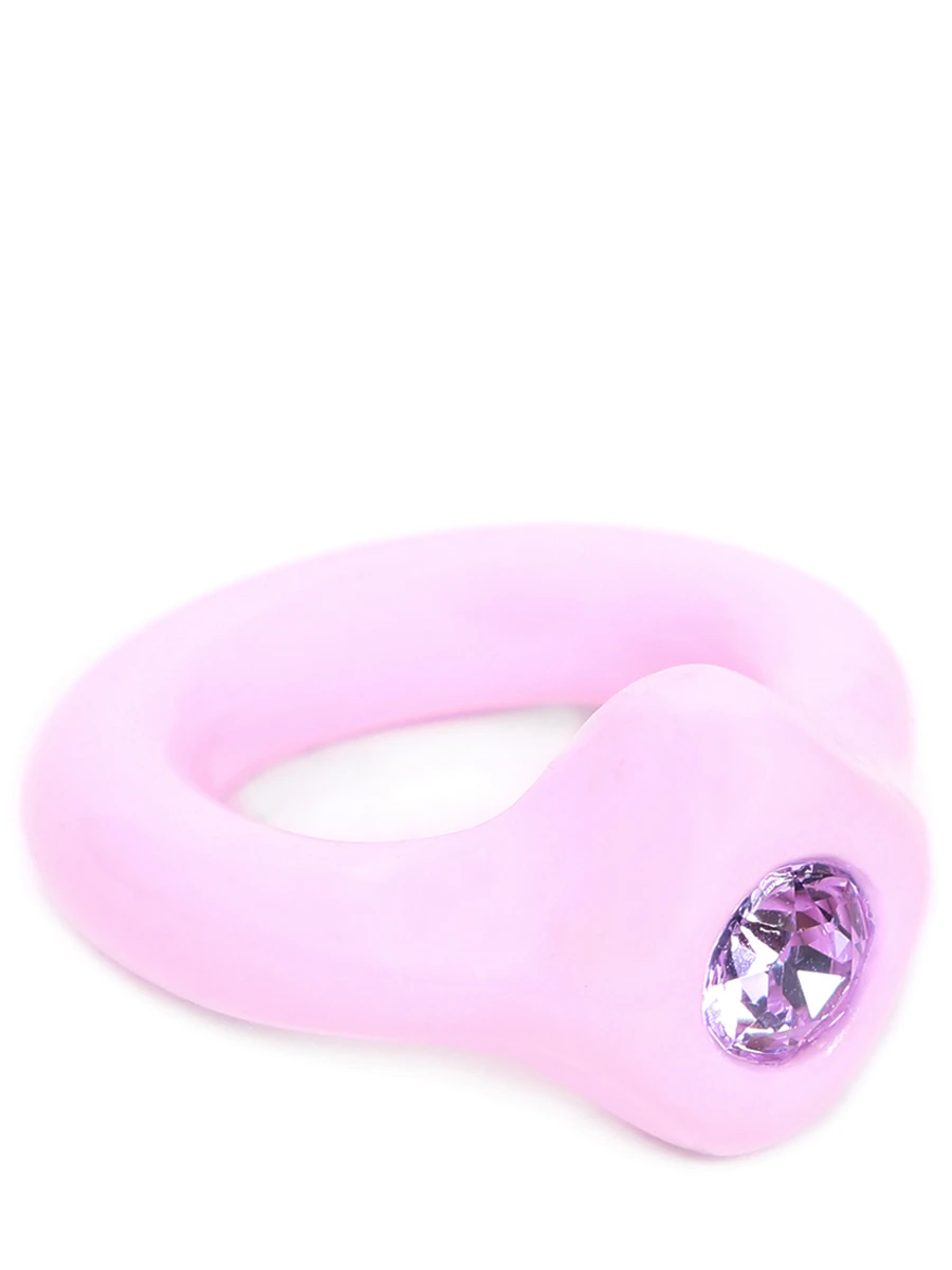 Кольцо с кристаллом