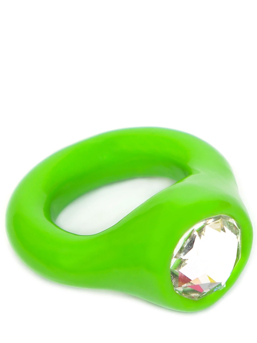 Кольцо с кристаллом