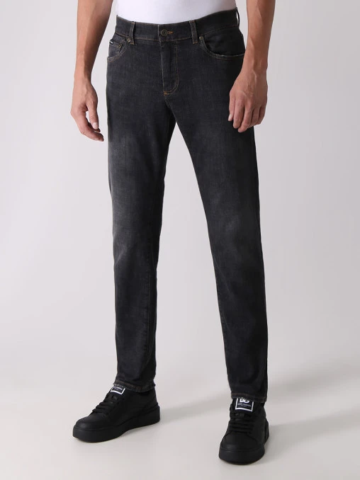 Джинсы Slim Fit хлопковые DOLCE & GABBANA