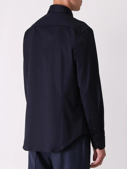 Рубашка Slim Fit хлопковая GIORGIO ARMANI