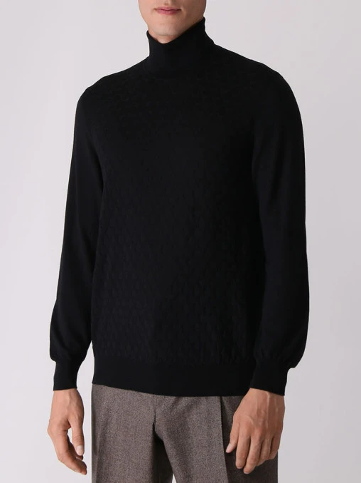 Водолазка шерстяная BERTOLO LUXURY MENSWEAR