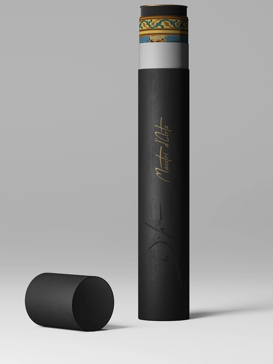 Платок-паше шелковый с принтом