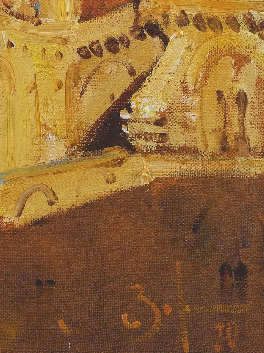 Платок-паше шелковый с принтом