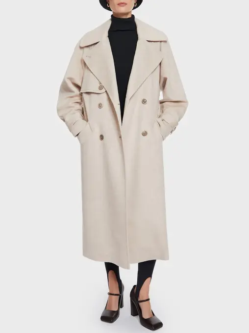 Пальто шерстяное EQ.ONA