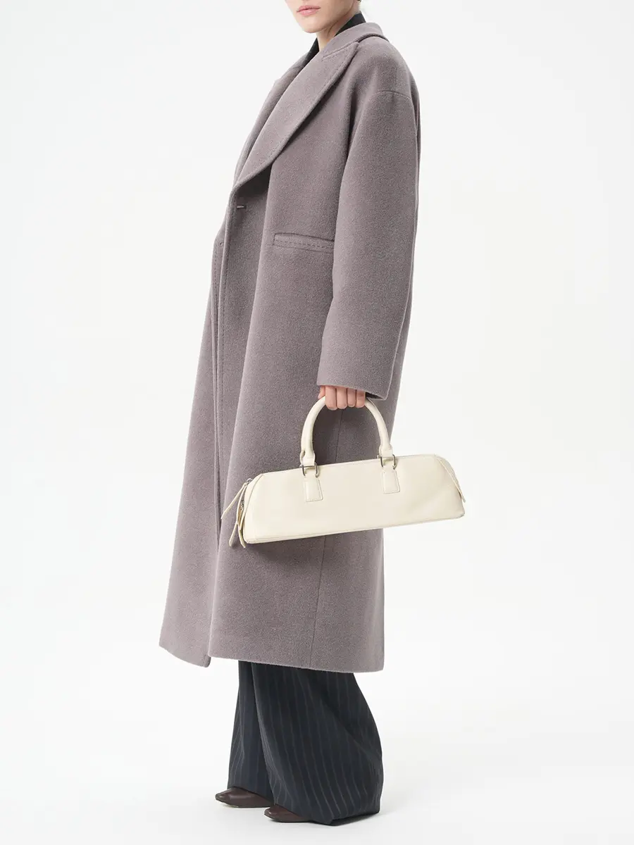 Пальто из кашемира и альпака