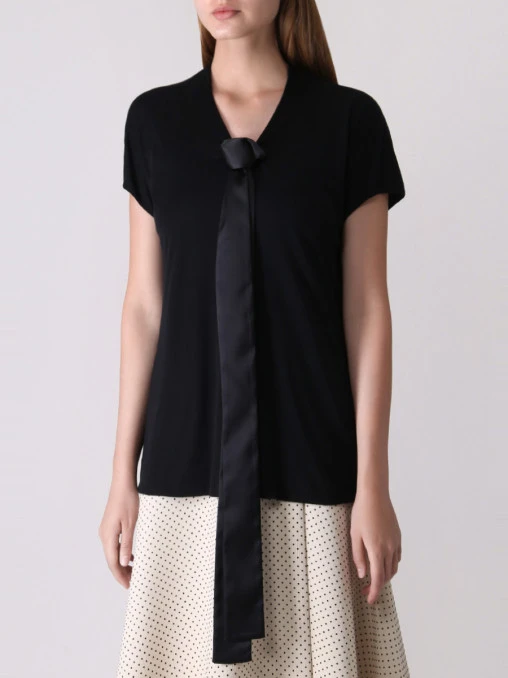 Блуза из модала GIORGIO ARMANI