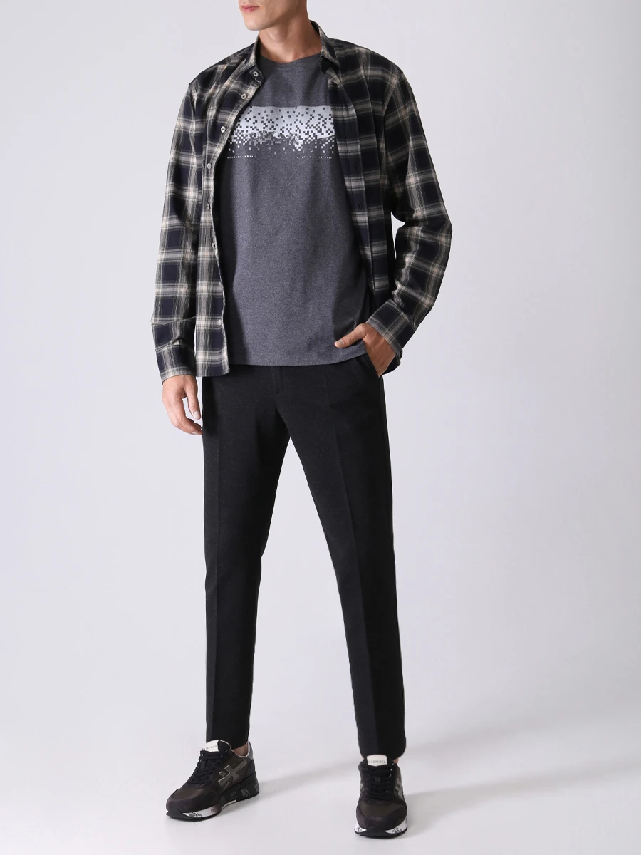 Футболка хлопковая с принтом