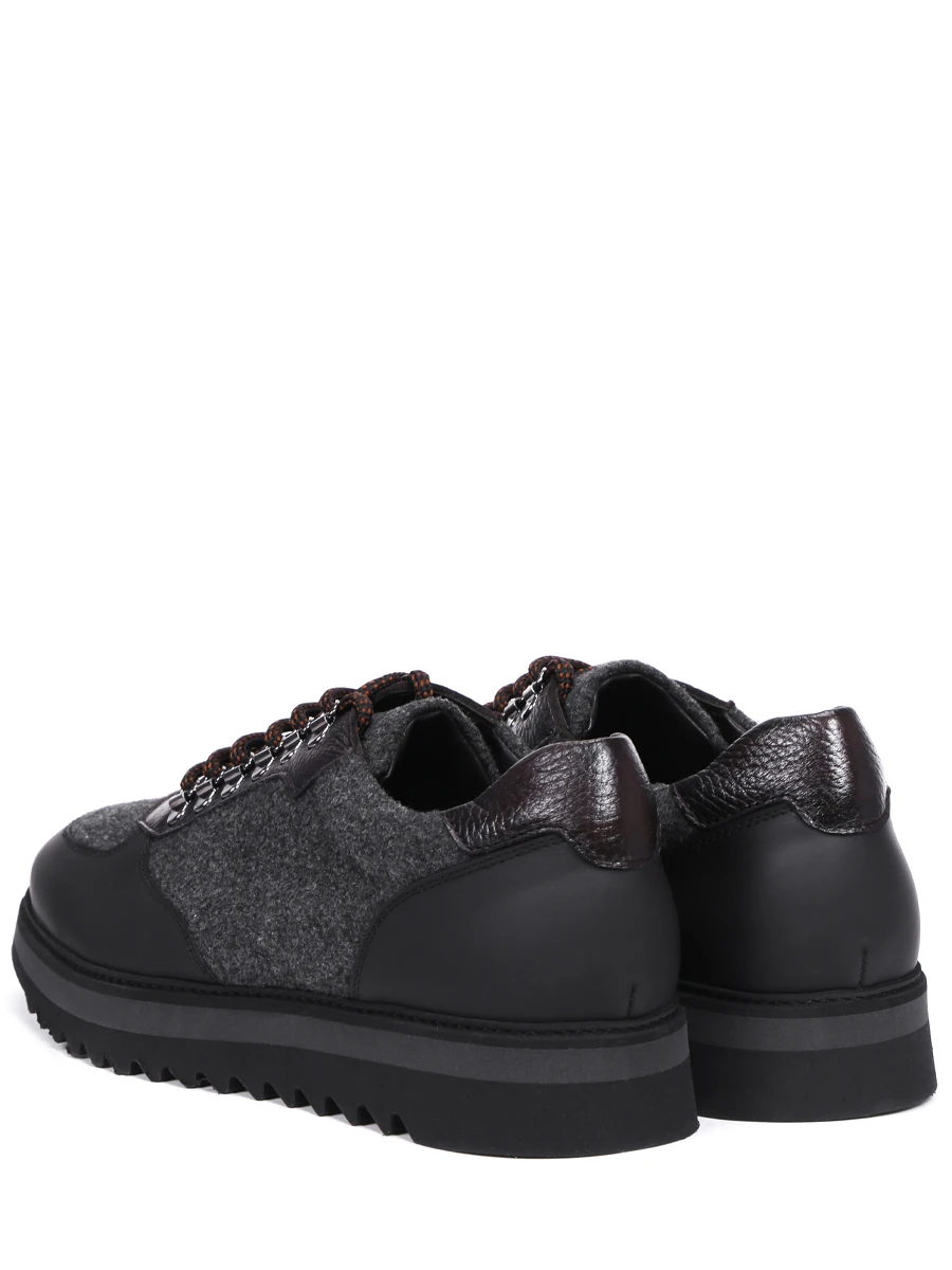 Ботинки комбинированные на меху