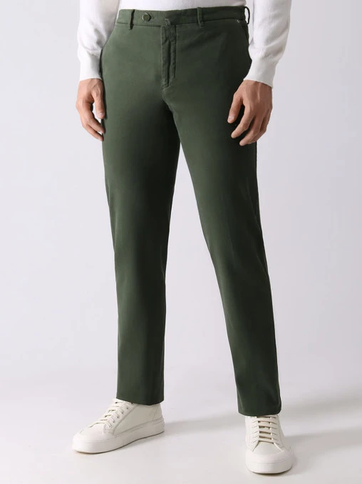 Джинсы Slim Fit хлопковые KITON