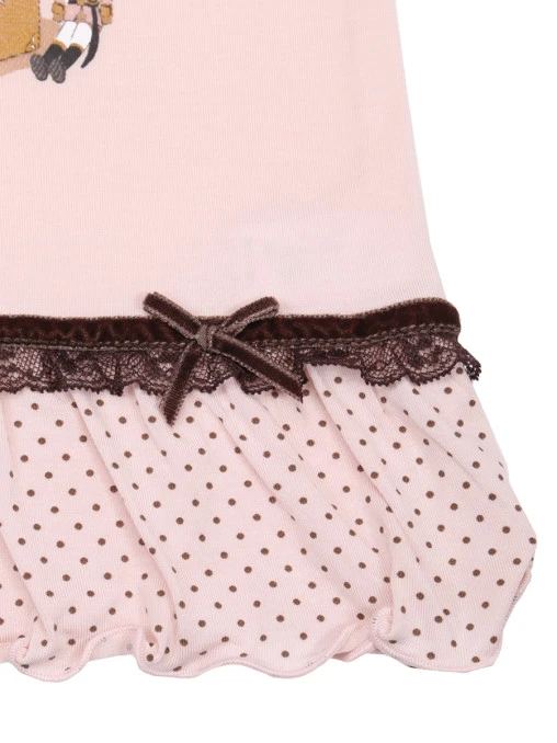 Пижама из модала с принтом LA PERLA