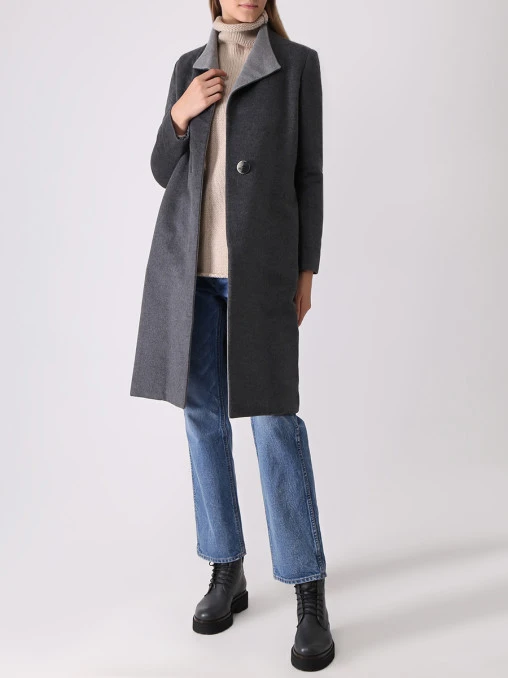 Пальто шелковое AGNONA