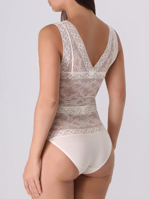 Трусы-слип из модала с кружевом ZIMMERLI