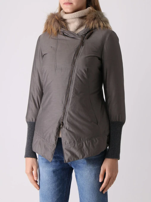 Куртка с капюшоном BRUNELLO CUCINELLI