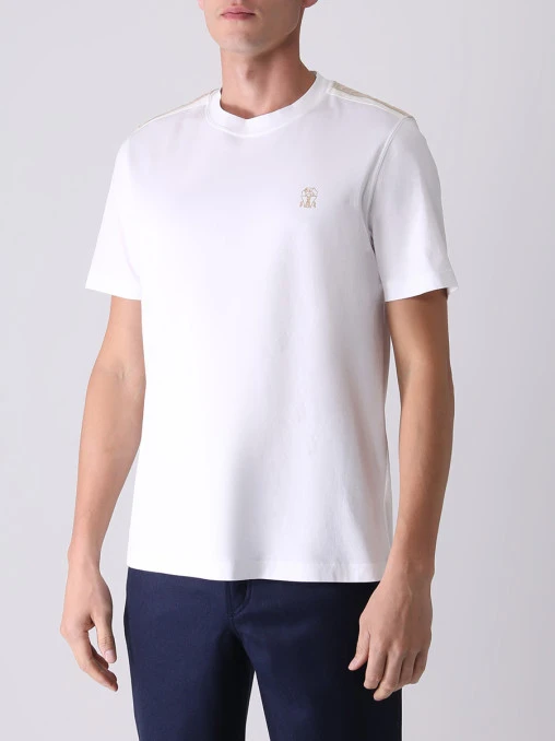 Футболка хлопковая BRUNELLO CUCINELLI