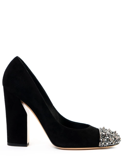 Туфли замшевые CASADEI