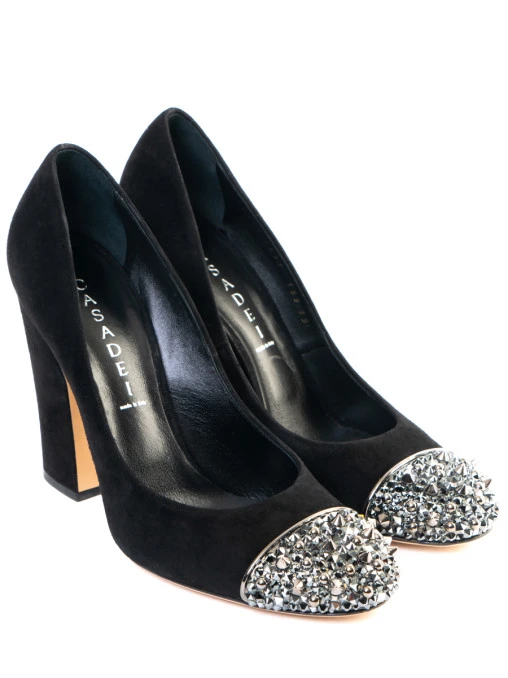 Туфли замшевые CASADEI