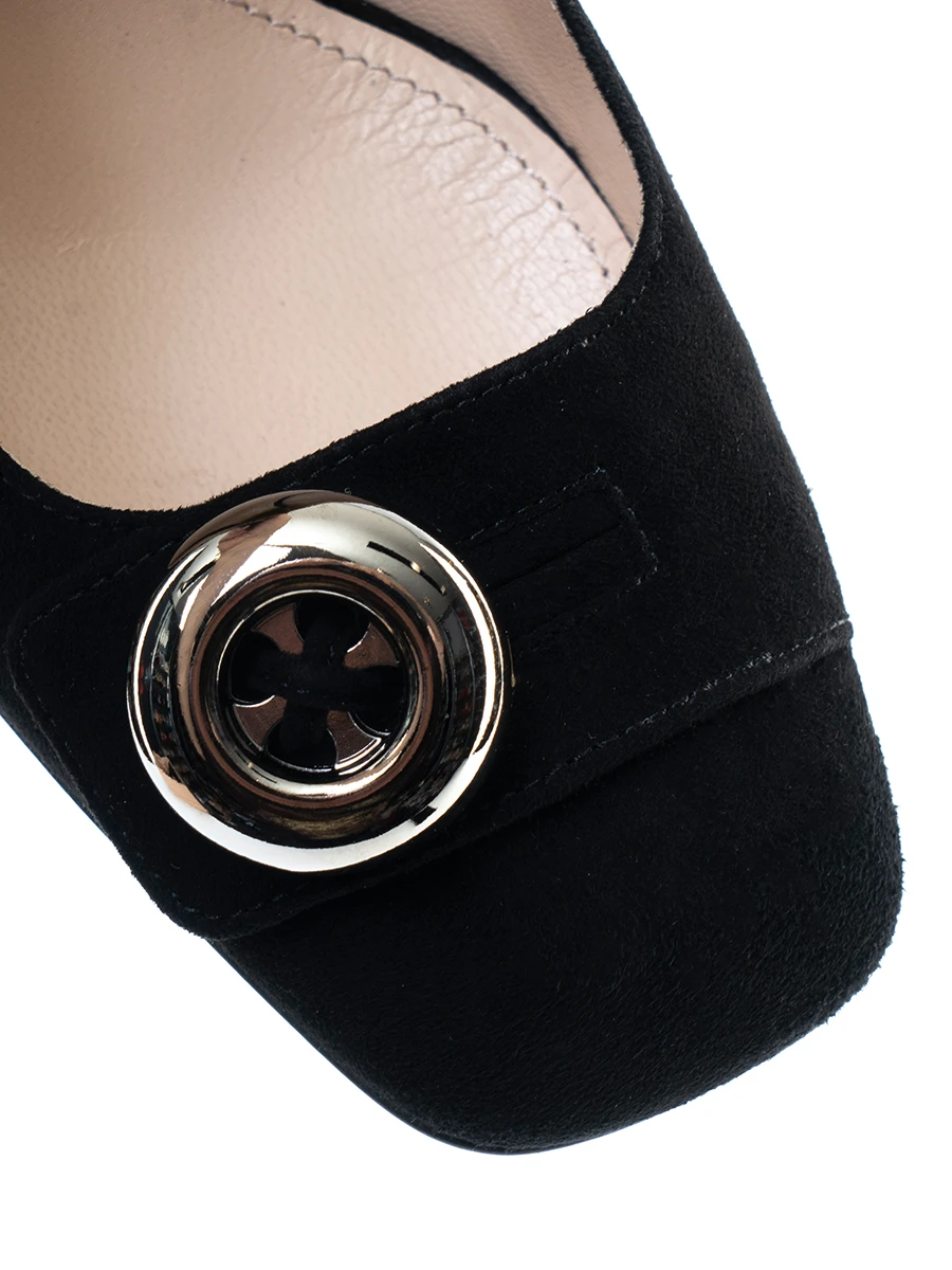 Туфли замшевые