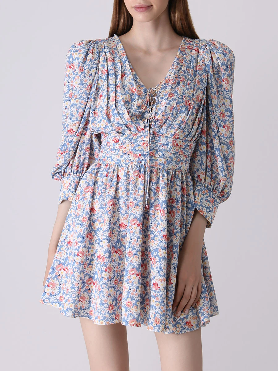 Платье с принтом