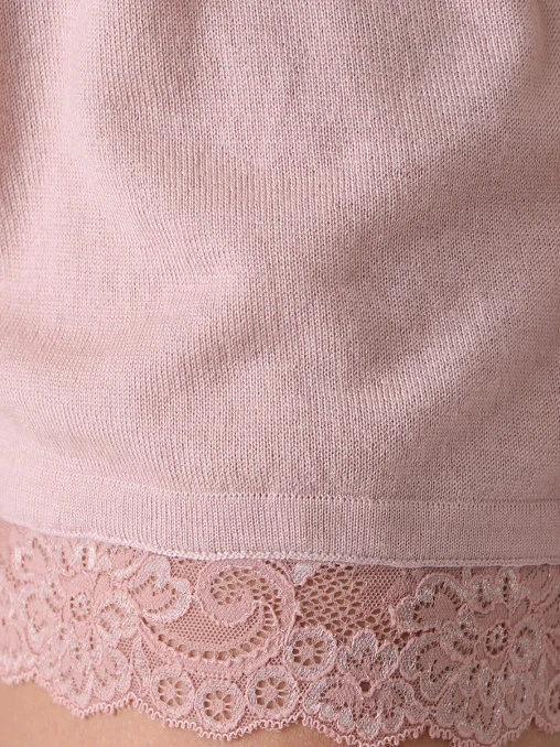 Шорты с кружевом MIR CASHMERE